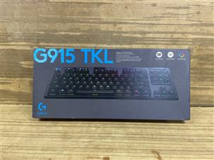 Logitech G915 TKL Tenkeyless Lightspeed Wireless RGB Mechanical Gaming  Keyboard 